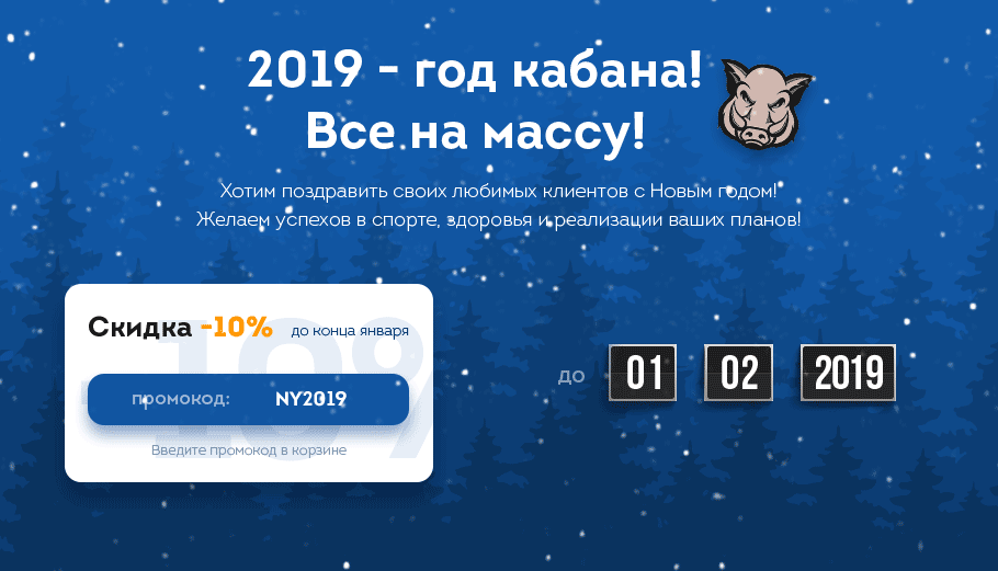 С Новым 2019 годом! Ура!)